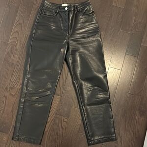 Aritzia melina pant - black